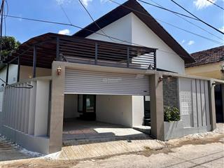Villa góc 2 mặt tiền  tây nha trang  1 sẹc ql1c chỉ 100m đường thông ô tô