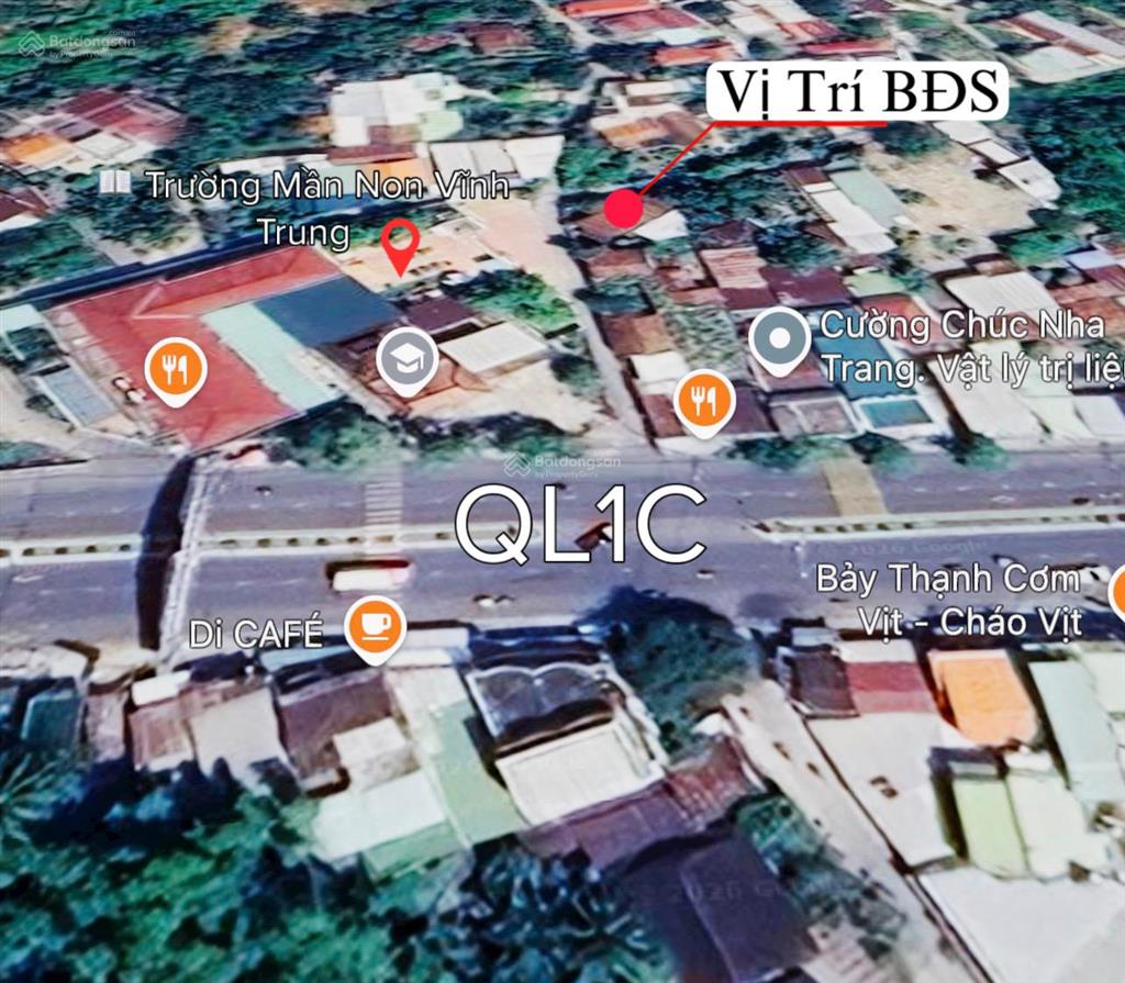 Villa góc 2 mặt tiền  tây nha trang  1 sẹc ql1c chỉ 100m đường thông ô tô