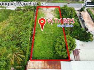 Bán đất mặt tiền đường võ văn bích 17m5 x 50 thổ cư