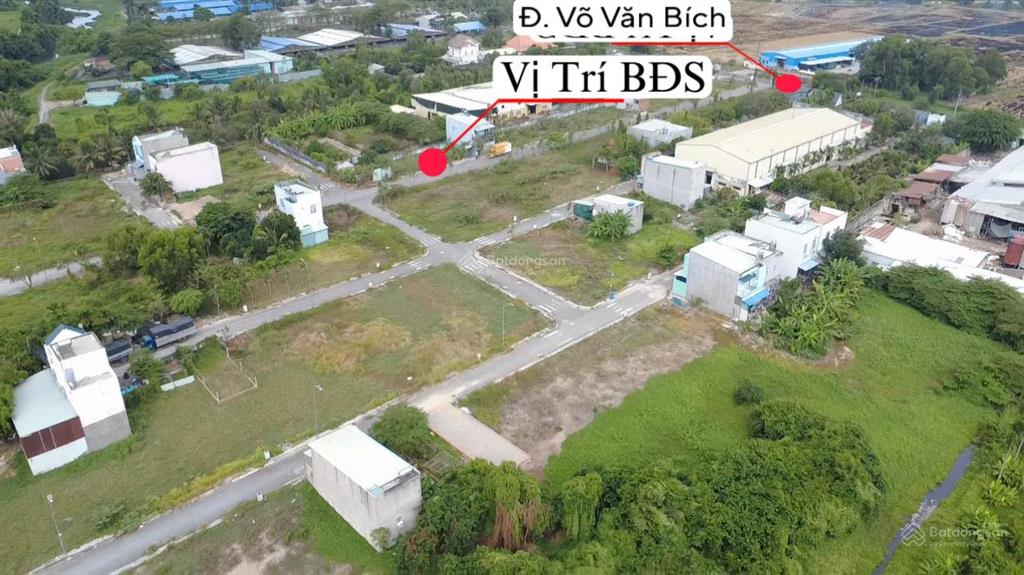 Ccg trục chính reversider võ văn bích bình mỹ củ chi diện tích 6.3 x 13m = 81m