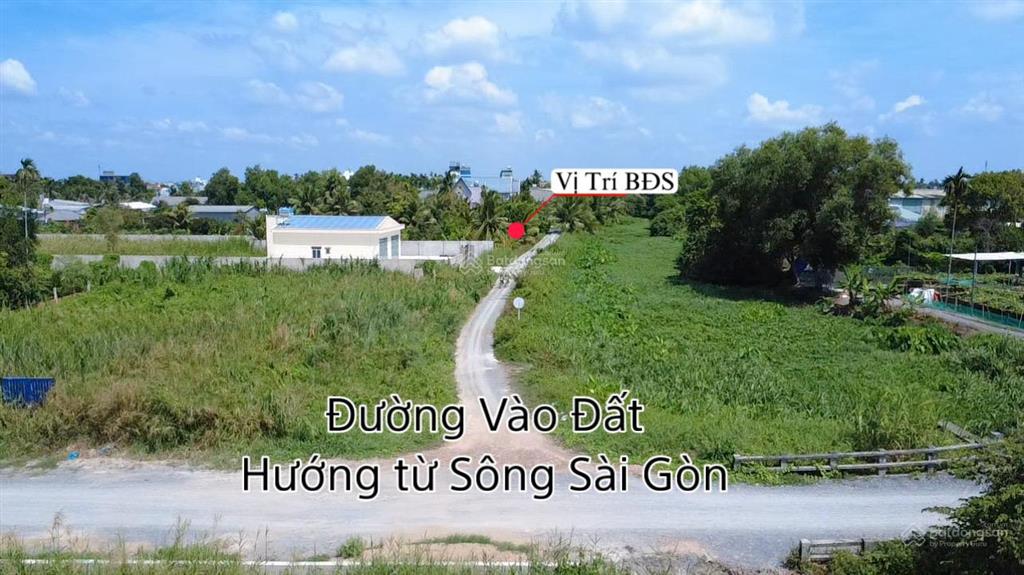 Bình mỹ  củ chi cần bán gấp lô đất đẹp view kênh giá ngộp bank, thanh khoản nhanh