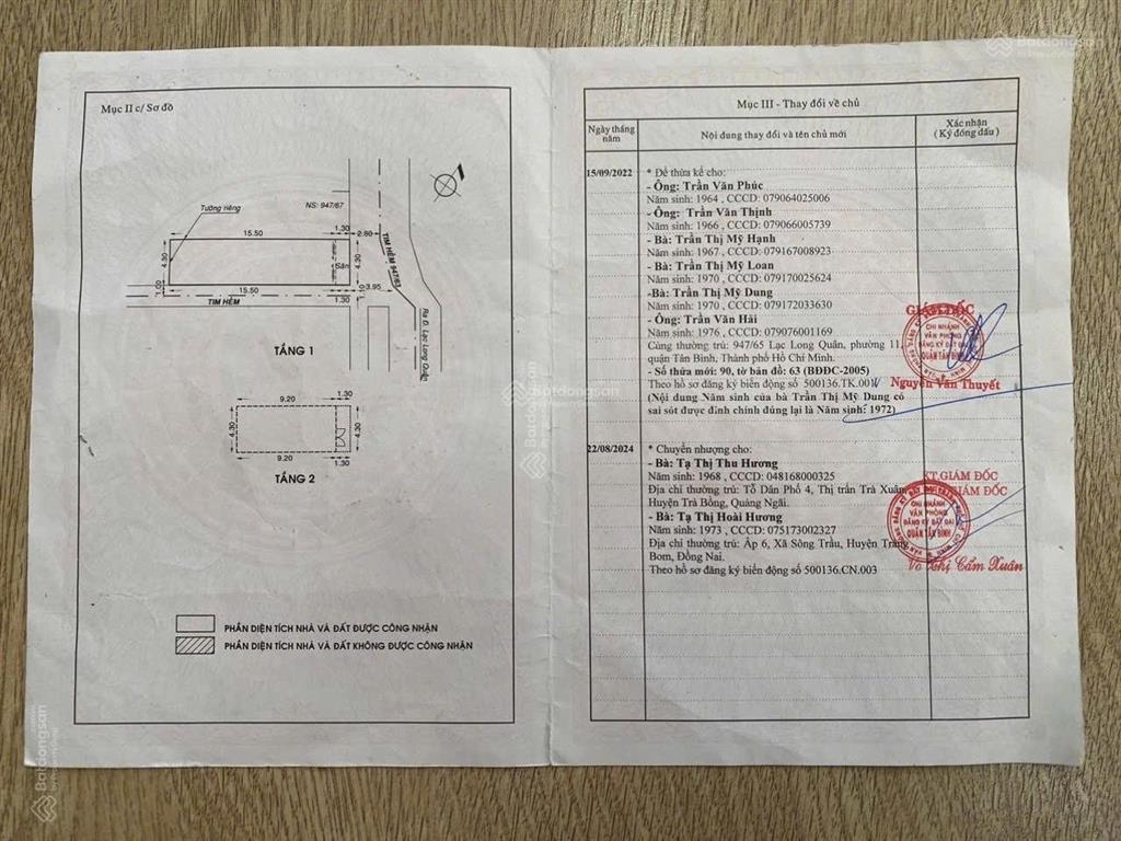 Bán nhà 4,3x15,5 hẻm xe hơi lạc long quân  p11 tân bình