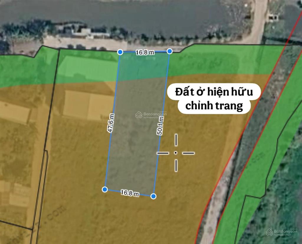 17x50 = 854m2 bán đất full thổ cư vị trí đẹp, tiềm năng cao