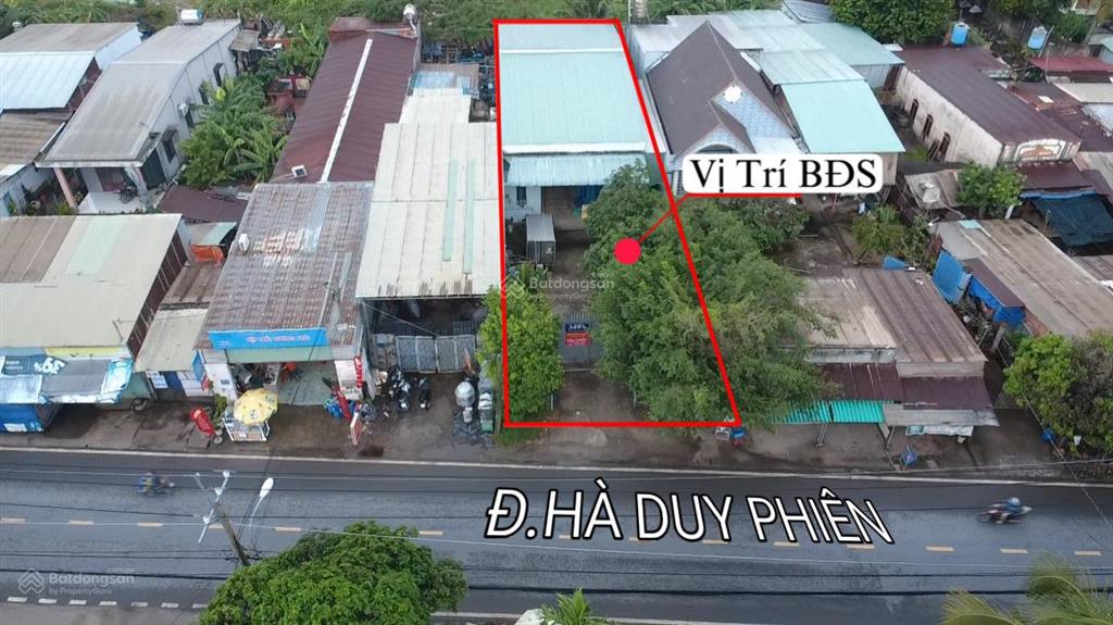 Bán nhà đất mặt tiền đường hà duy phiên có sẵn nhà cấp 4