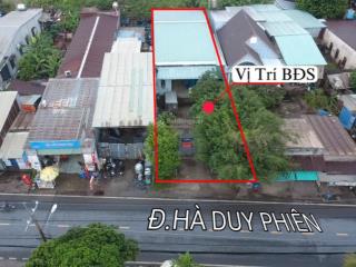 Bán nhà đất mặt tiền đường hà duy phiên có sẵn nhà cấp 4