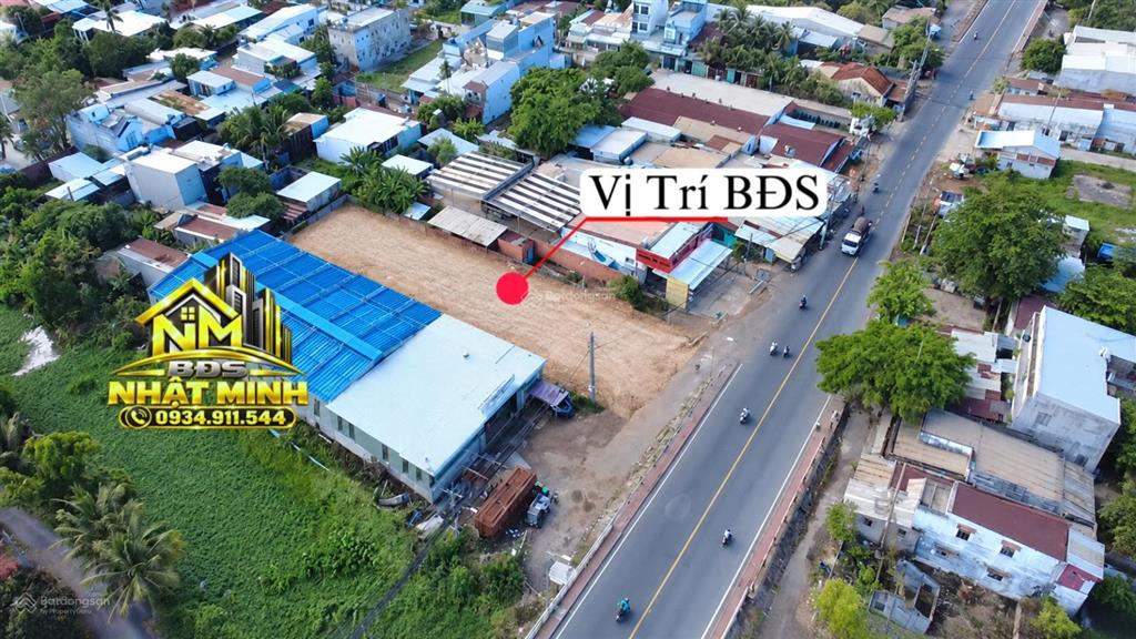 Mặt tiền hà duy phiên 17,5x50=872m có 261m thổ cư giá chỉ 14,3tr/m2