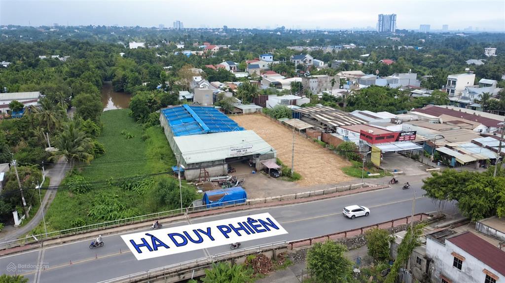 Mặt tiền hà duy phiên 17,5x50=872m có 261m thổ cư giá chỉ 14,3tr/m2