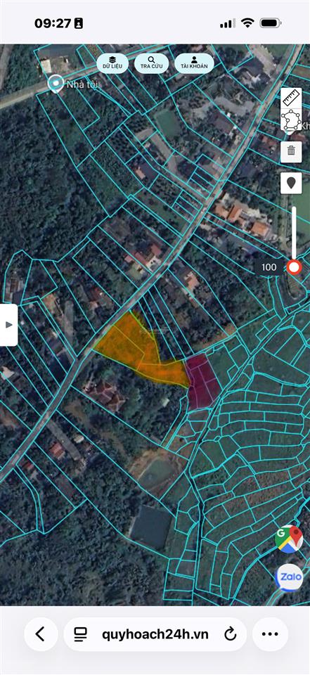 Bán lô đất đẹp thắng đầu hoà thạch giá tốt chỉ 15tr/m2. đất ở 570 m2 và đất vườn 1300 m2