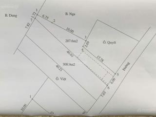 Chính chủ bán 308.9m² thôn đông lao đầu tư hoặc xây nhà quá đẹp