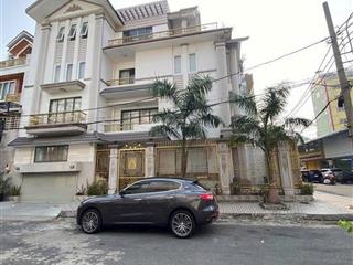 Bán biệt thự góc 2 mặt tiền khu tên lửa dt 9m x 20m xây 3,5 lầu, 6pn, giá bán 31 tỷ tl