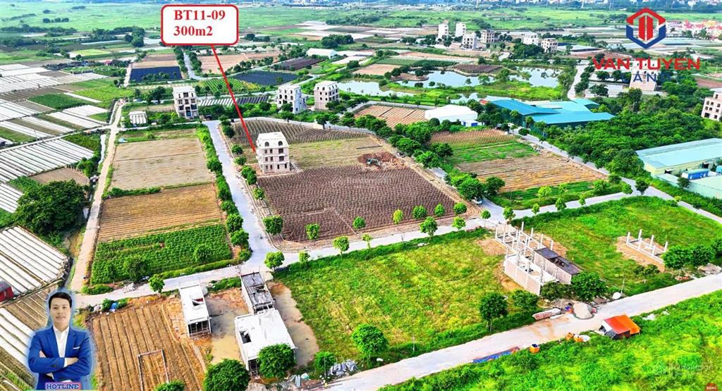 Bán lô đất biệt thự sổ đỏ khu b dự án cienco 5 mê linh giá chỉ 31,5 triệu/m2