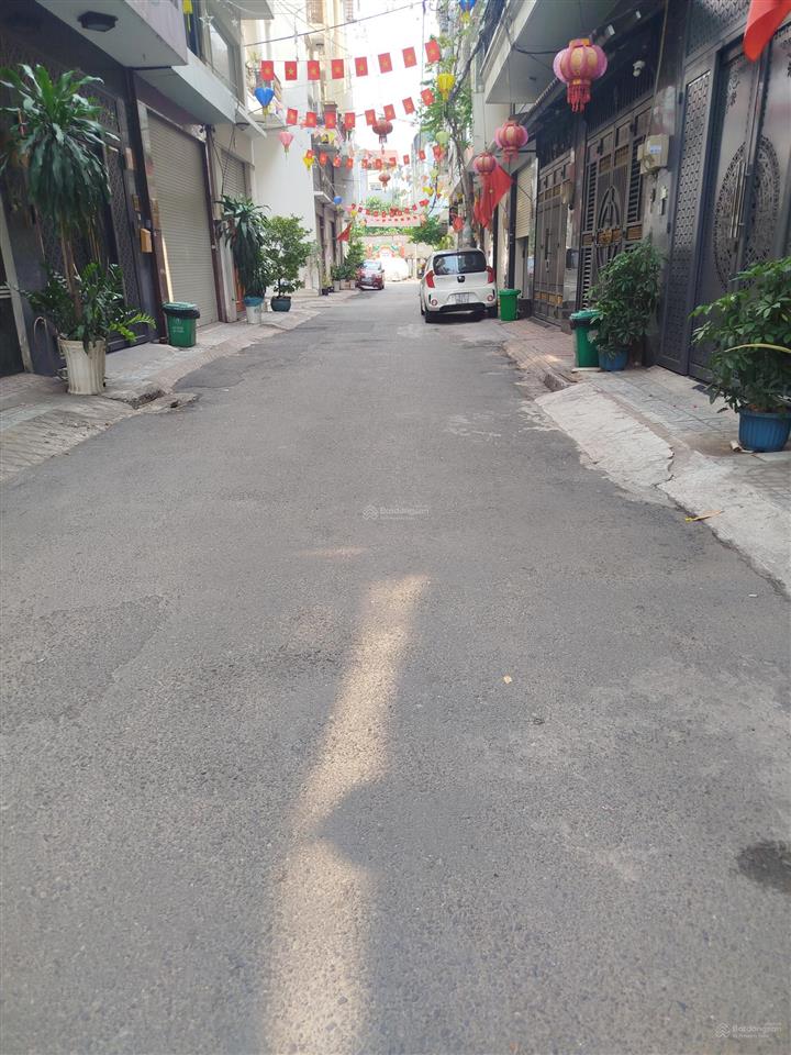 Phan văn trị bình thạnh  hẻm xe hơi 6m thông  2 tầng 60m2  ngang 5,2m  chỉ 9,2ty tl