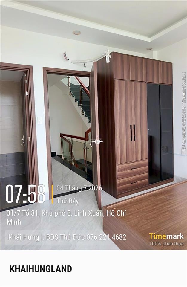 Siêu phẩm linh tây, giảm sâu 2.6 tỷ hẻm 7m xe hơi sát phạm văn đồng
