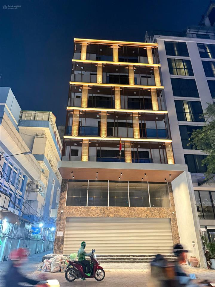 Cho thuê tòa nhà mới góc 2 mặt tiền 1.750m2 số 99 võ văn tần, quận 3, dt 10x25m, hầm, 7 tầng pccc