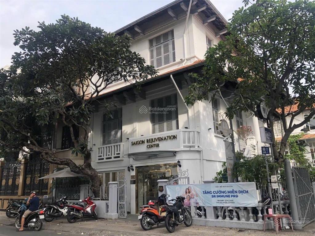 Cho thuê nhà góc 2mt số 55 tú xương, quận 3, 12x18m, 1 trệt 2 lầu, 135tr/thang.