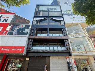 Cho thuê nhà số 05 nguyễn trãi, phường bến thành ngay ngã 6 phù đổng, 8x10m, trệt 5 lầu, 300tr/th