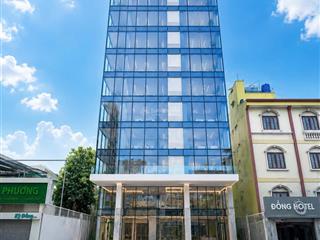 Toà nhà cho thuê mặt tiền 10 kỳ đồng phường 9 quận 3 kiến trúc hiện đại 13 tầng nổi 1.6 tỷ/tháng