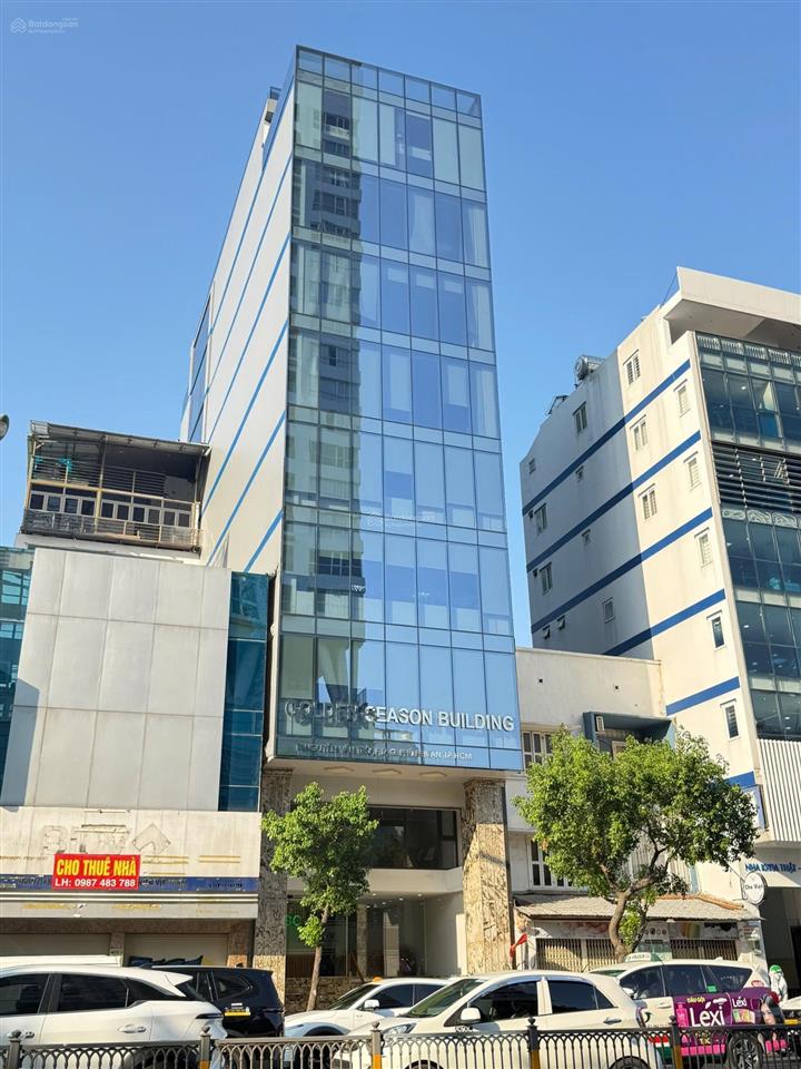 Cho thuê tòa nhà đẹp 2.200m², số 14 nguyễn văn trỗi, quận phú nhuận, 2 hầm, 10 tầng, pccc