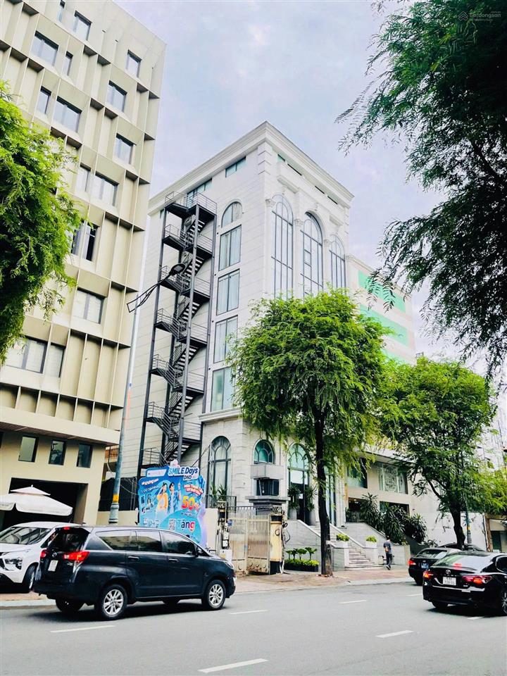 Cho thuê tòa nhà mặt tiền trương định, quận 3, 1 hầm 7 lầu vị trí vàng kinh doanh