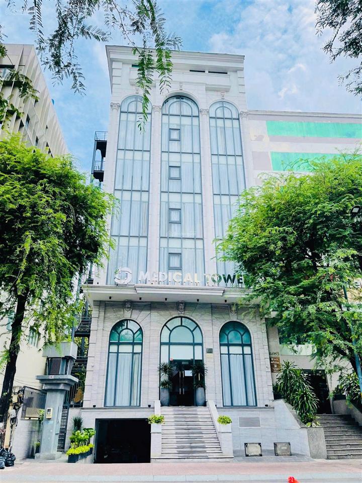 Cho thuê tòa nhà mặt tiền trương định, quận 3, 1 hầm 7 lầu vị trí vàng kinh doanh