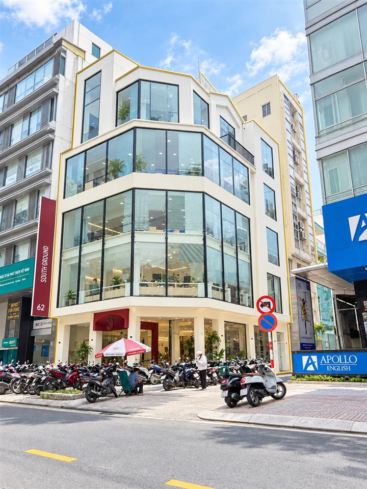 Cho thuê nhà góc 2mt 62 phạm ngọc thạch, quận 3, dt 15x15m, trệt, 4 lầu, nhà đẹp, kinh doanh tự do