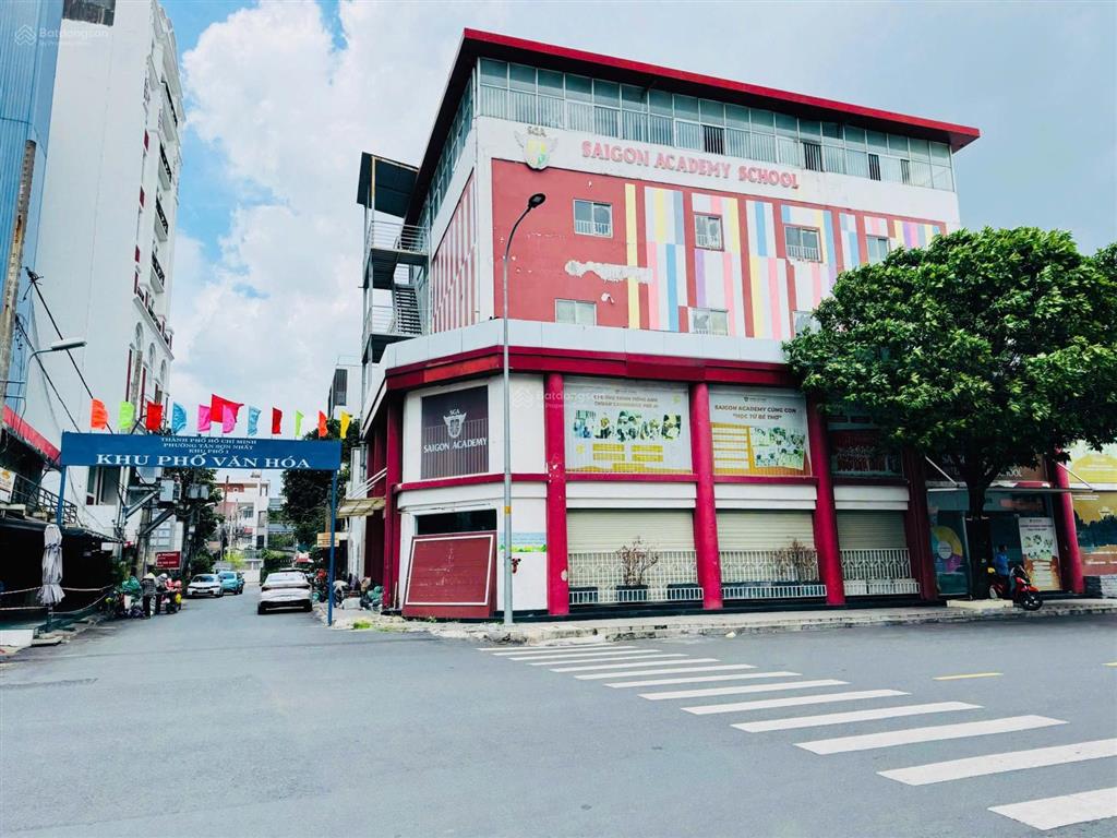 Cho thuê tòa nhà góc 2 mặt tiền số 3 hoàng việt, phường 4, quận tân bình