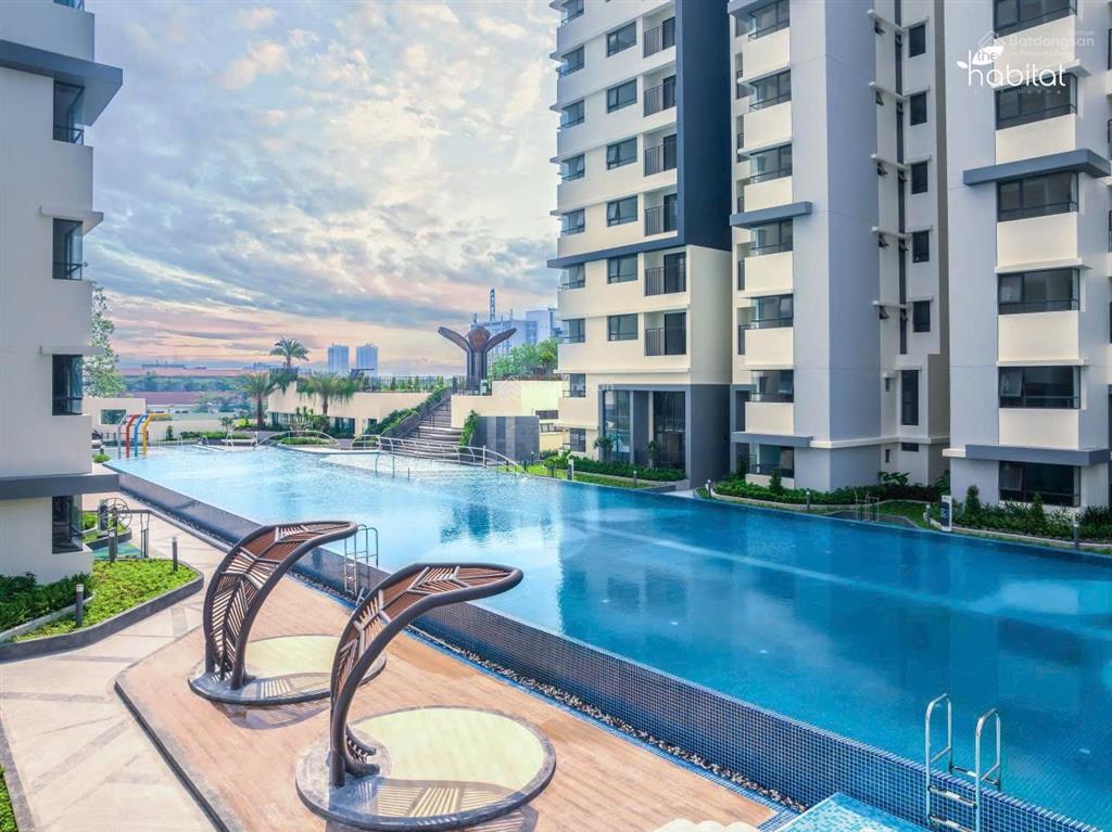 84m² cho thuê 2pn+2wc habitat  căn rộng nhất, view mát  full nội thất 12tr (bao phí)