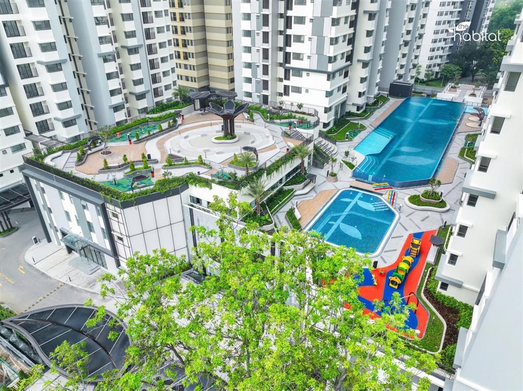 84m² cho thuê 2pn+2wc habitat  căn rộng nhất, view mát  full nội thất 12tr (bao phí)