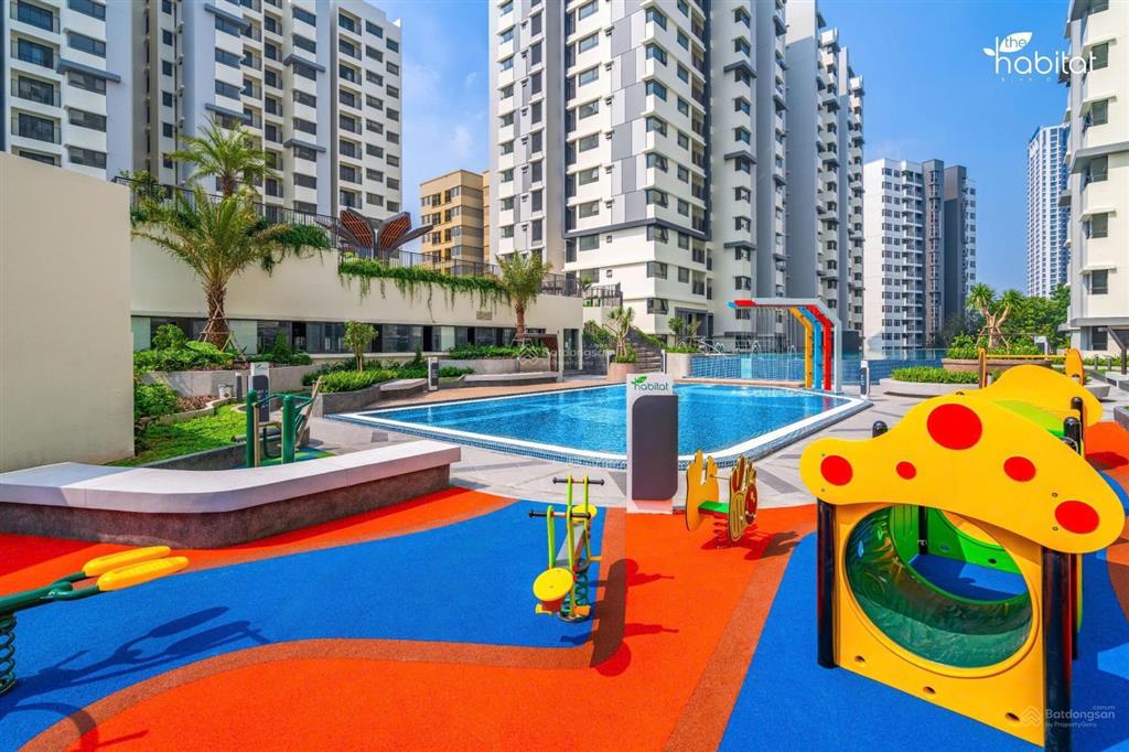 84m² cho thuê 2pn+2wc habitat  căn rộng nhất, view mát  full nội thất 12tr (bao phí)