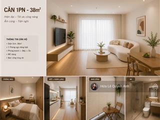 Giá 2,9 tỷ  bán căn 38m2 full nội thất đẹp richmond city bình thạnh