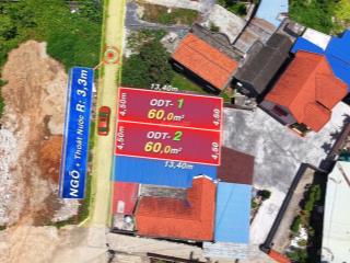 Bán 2 lô liền kề tại thủy triều phường hòa bình, thủy nguyên ngay trục đường 359 ô tô chạy qua đất