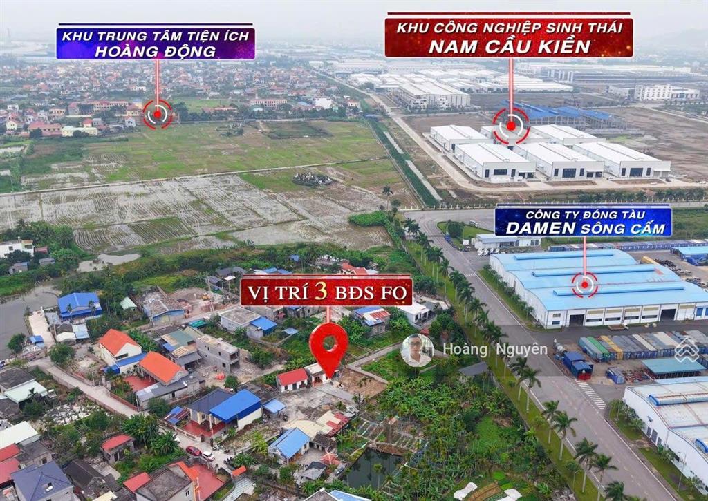 Bán gấp cắt lỗ lô đất giá rẻ đầy tiềm năng ngay cạnh kcn nam cầu kiền phường thiên hương