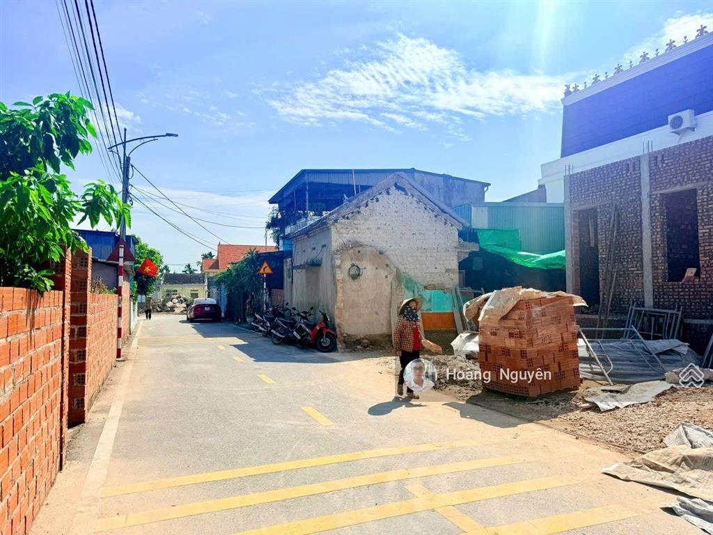 Bán lô đất mặt đường nhựa tại phường lê ích mộc, thủy nguyên kinh doanh buôn bán tốt.