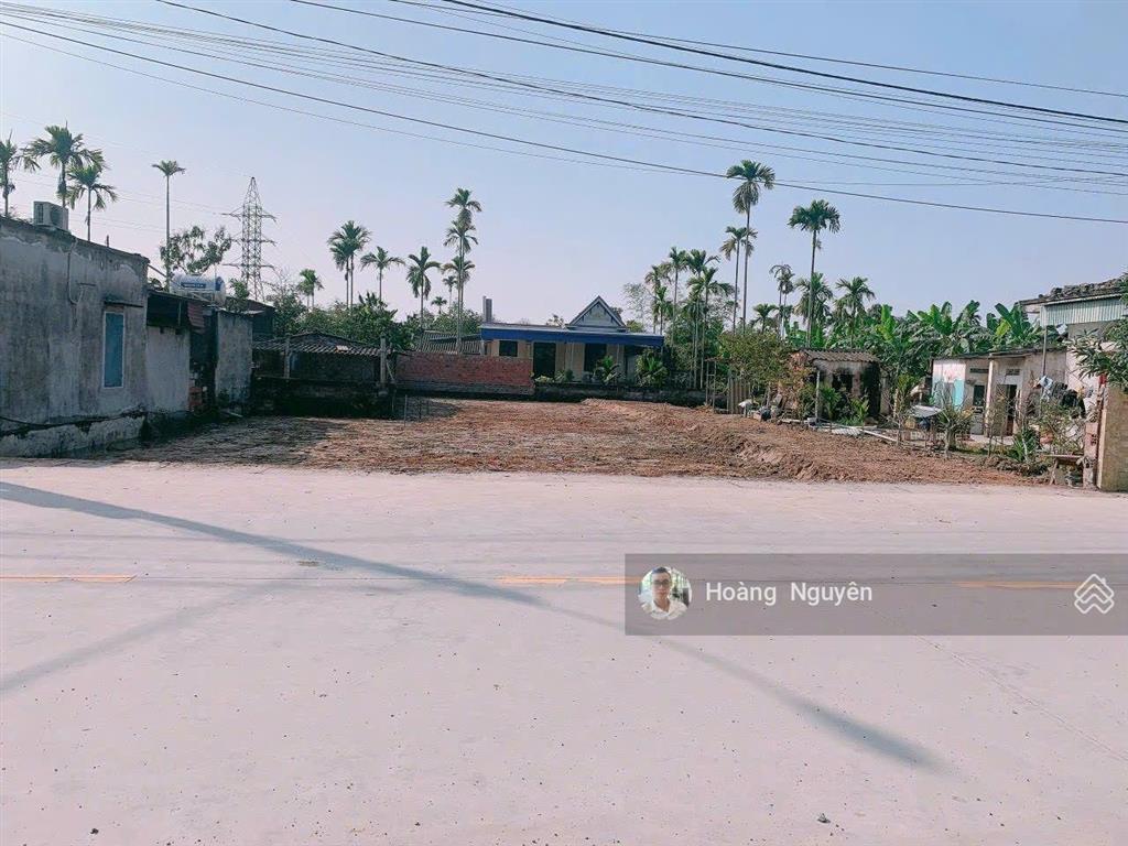 Bán lô đất mặt đường trục chính cao nhân, phường lê ích mộc giá đầu tư chỉ 1,59 tỷ