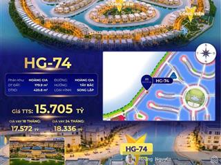 Biệt thự song lập phân khu hoàng gia vinhomes royal island vũ yên 180m giá chỉ từ hơn 15 tỷ