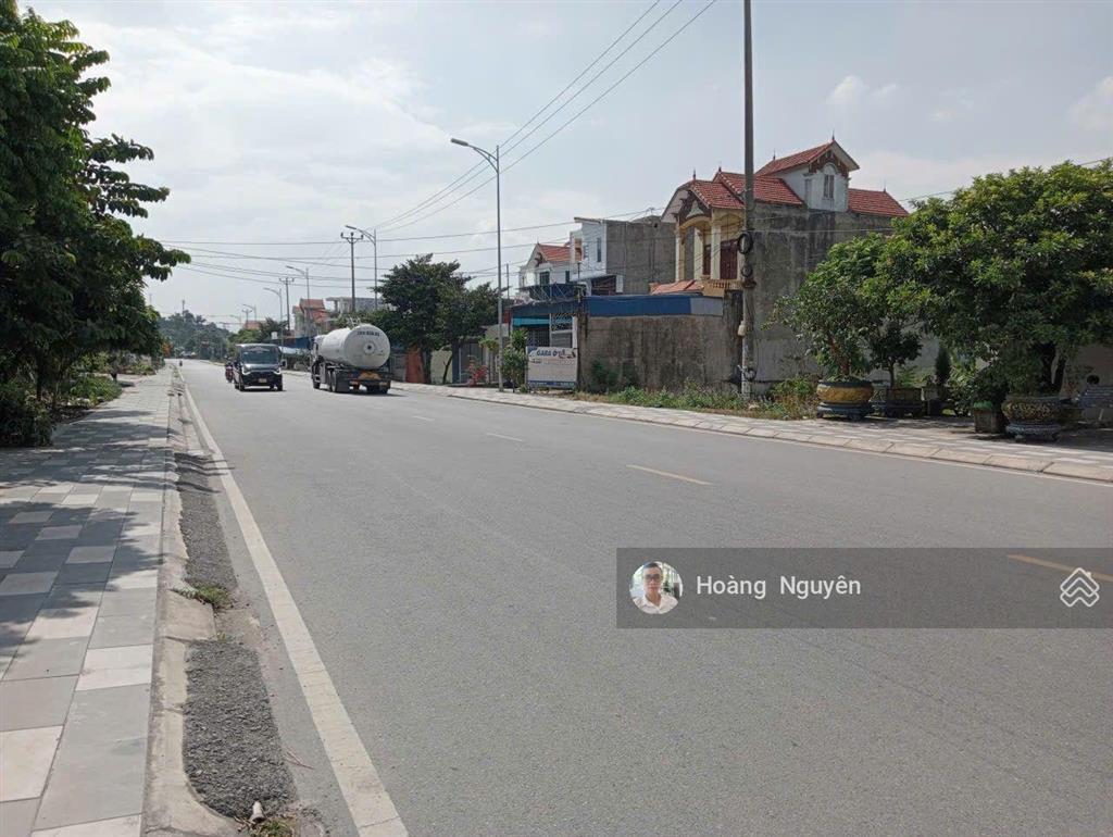 Bán lô đất mặt đường tỉnh 352 xã việt khê, thủy nguyên kinh doanh buôn bán tốt