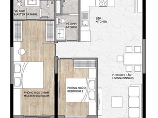 Căn hộ 2 phòng ngủ 80m² elysian thủ đức thanh toán 50% nhận nhà còn lại thanh toán đến t11/2028