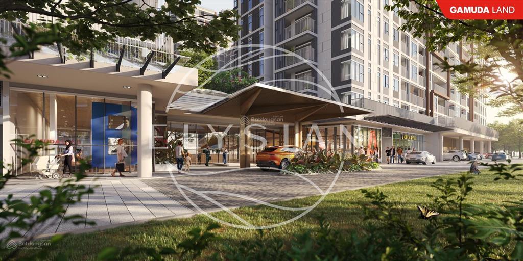 Bán căn hộ 2 phòng ngủ 82,7m² elysian thủ đức  có ô đậu xe ô tô định danh  giá 70 triệu/m²