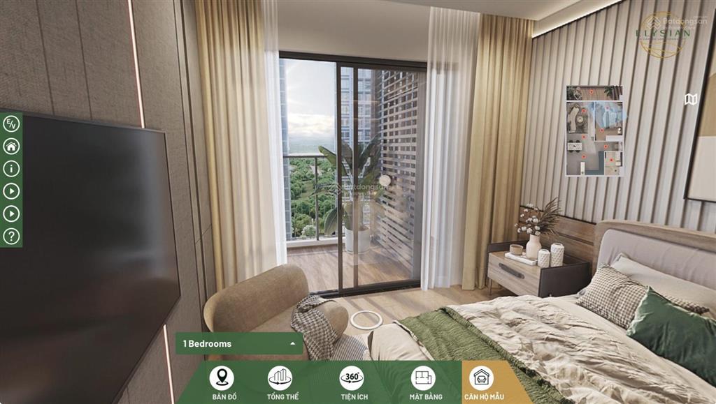 Căn hộ dự án elysian 52.64m2 1pn 1wc, view hồ bơi giá 3,750tỷ (102%) thanh toán 30% nhận nhà