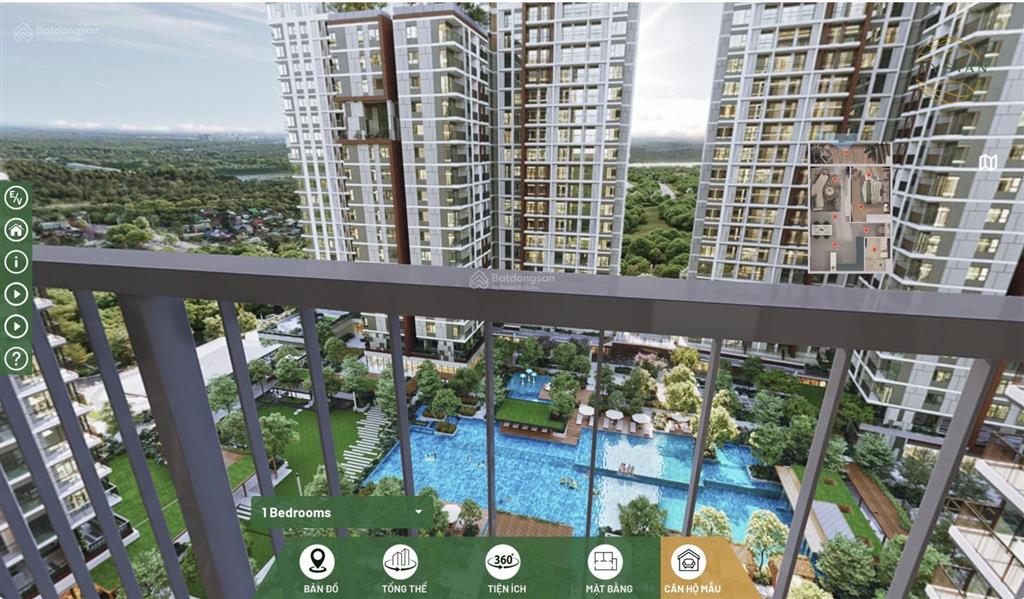 Căn hộ dự án elysian 52.64m2 1pn 1wc, view hồ bơi giá 3,750tỷ (102%) thanh toán 30% nhận nhà