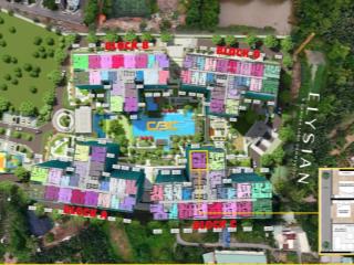 Căn hộ hoa hậu đẹp 2 pn 88m2 elysian, có ô đậu xe ô tô, giá 5,850 tỷ, bancony dài view hồ bơi