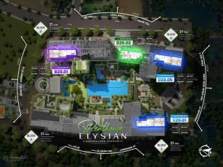 Penthouse elysian gamuda land, lịch thanh toán siêu giãn lên tới 5 năm. tặng kèm chỗ đậu xe ô tô