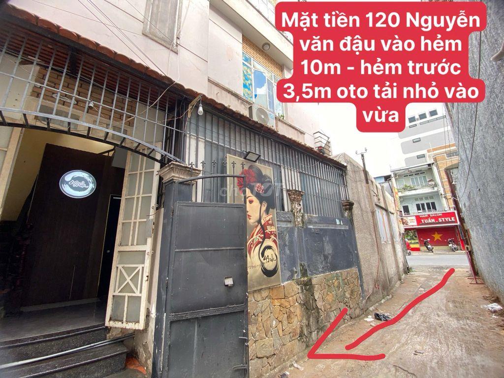 Mặt Tiền 32m2 có gác Hẻm Ôtô được ở lại 120 Nguyễn Văn Đậu Bình Thạnh