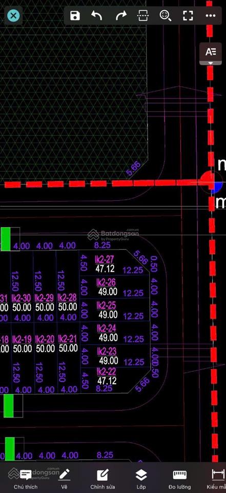 Bán gấp lô đất dv đồng mai 50m2, 5,75 tỷ, view kđt sinh thái đồng mai