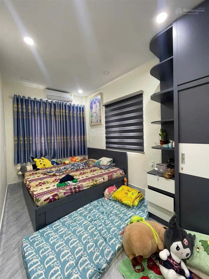 Nhà phía sau bệnh viện quận 12 nhà đẹp có sẵn nội thất cơ bản, 55m2 đang cho thuê 8tr sổ sẵn