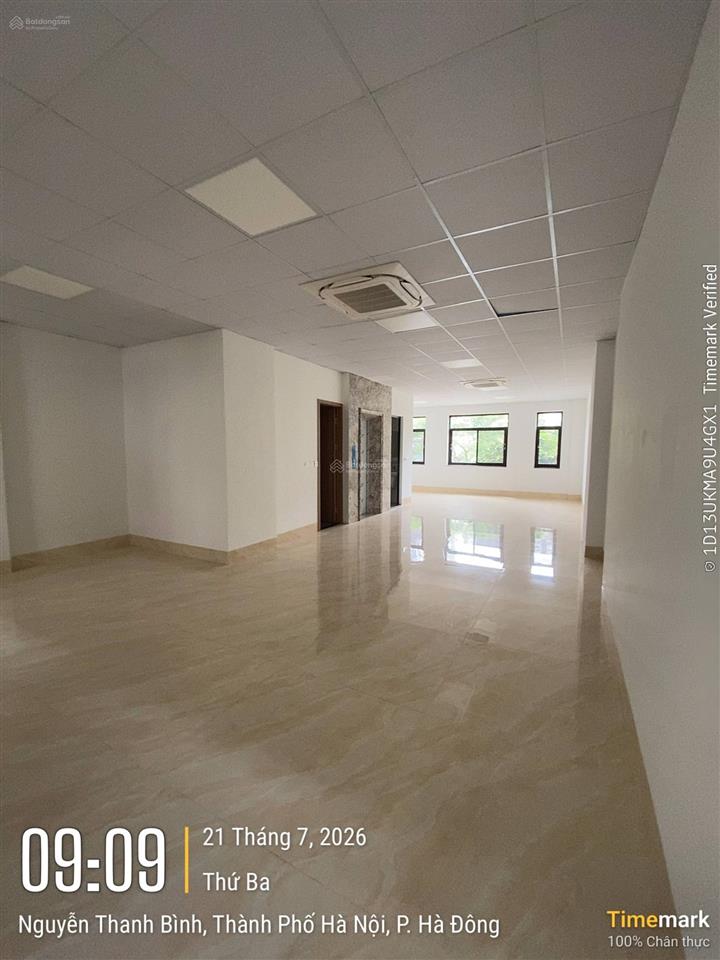 Cho thuê nhà phố tố hữu  hà đông. 100m2 x 7 tầng, mt 7m. thông sàn, thang máy, pccc, đh, nl,...