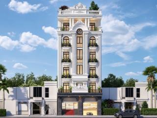 Nhà phố thái hà  đống đa, 150m2 x 7tầng, 1tum, mt 10m. thông sàn, thang máy, pccc, đh âm trần,...