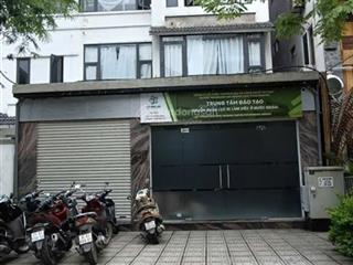 Cho thuê bt geleximco  lê trọng tấn  hà đông. 200m2 x 4 tầng, mt10m. thông sàn, thang máy, pccc