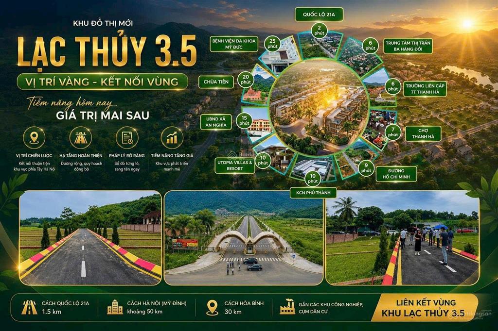 80m đất thổ cư sát đường ql21a  hồ chí minh 500tr