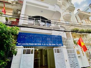 Hxh thẳng 1 trục phan huy ích,p.15,tân bình, nhà 2 tầng, dt 4,1x15m, 7,3 tỷ